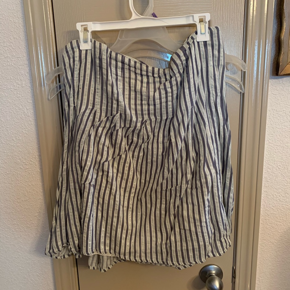 🔥 Old navy stripe a line skirt 16